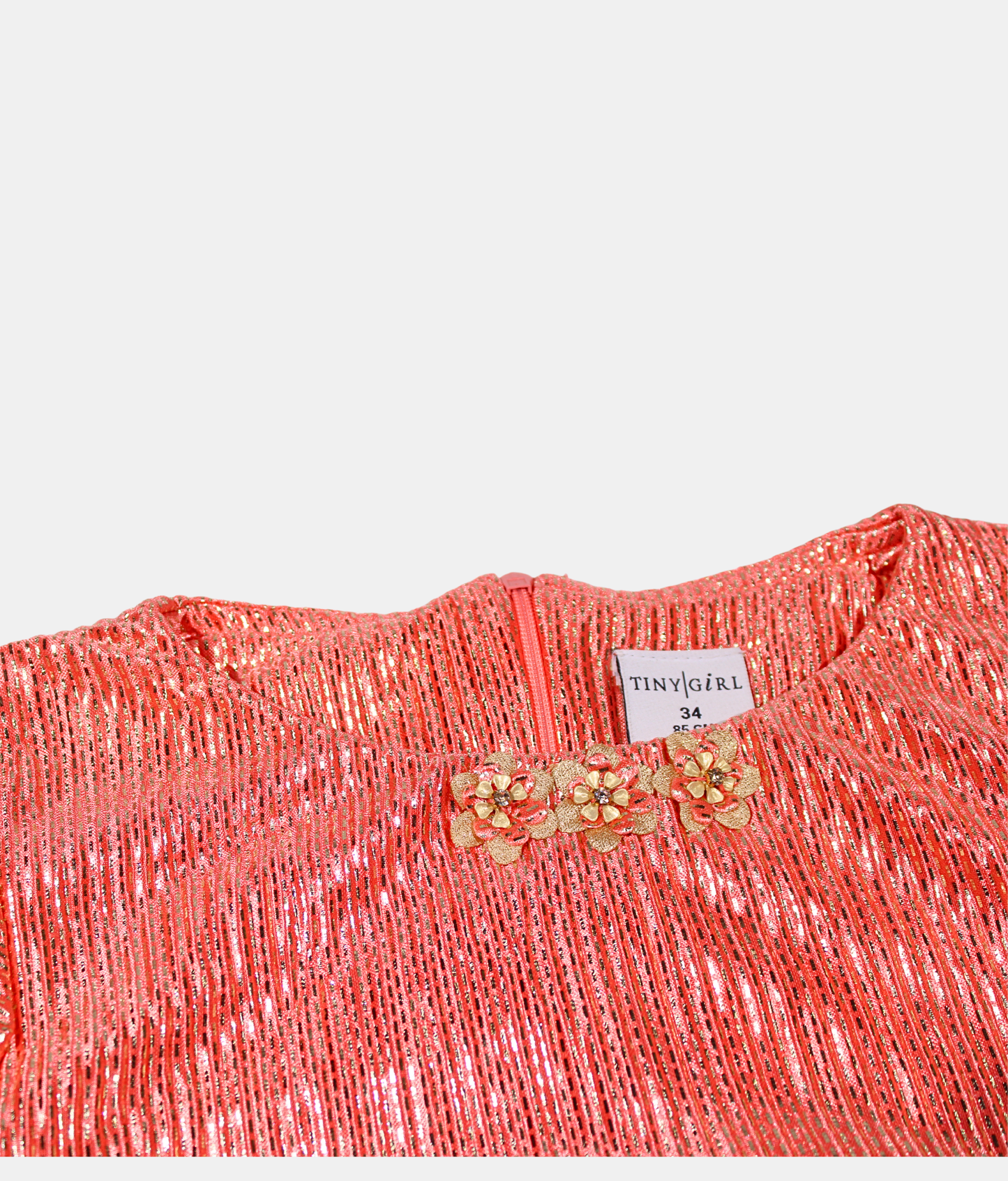 Tiny Girl Pink Shimmer Girls Dress