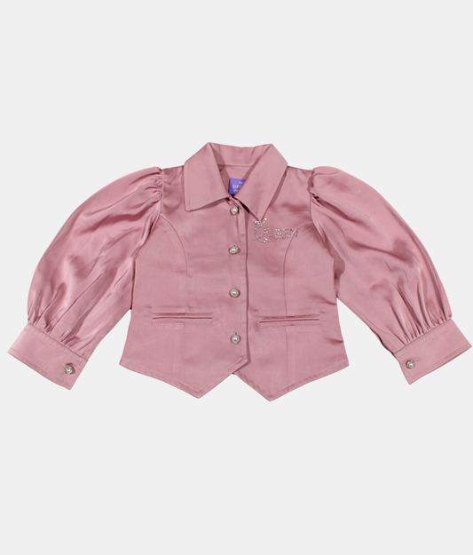 Tiny Girl Pink Girls Blazer & Pants Set