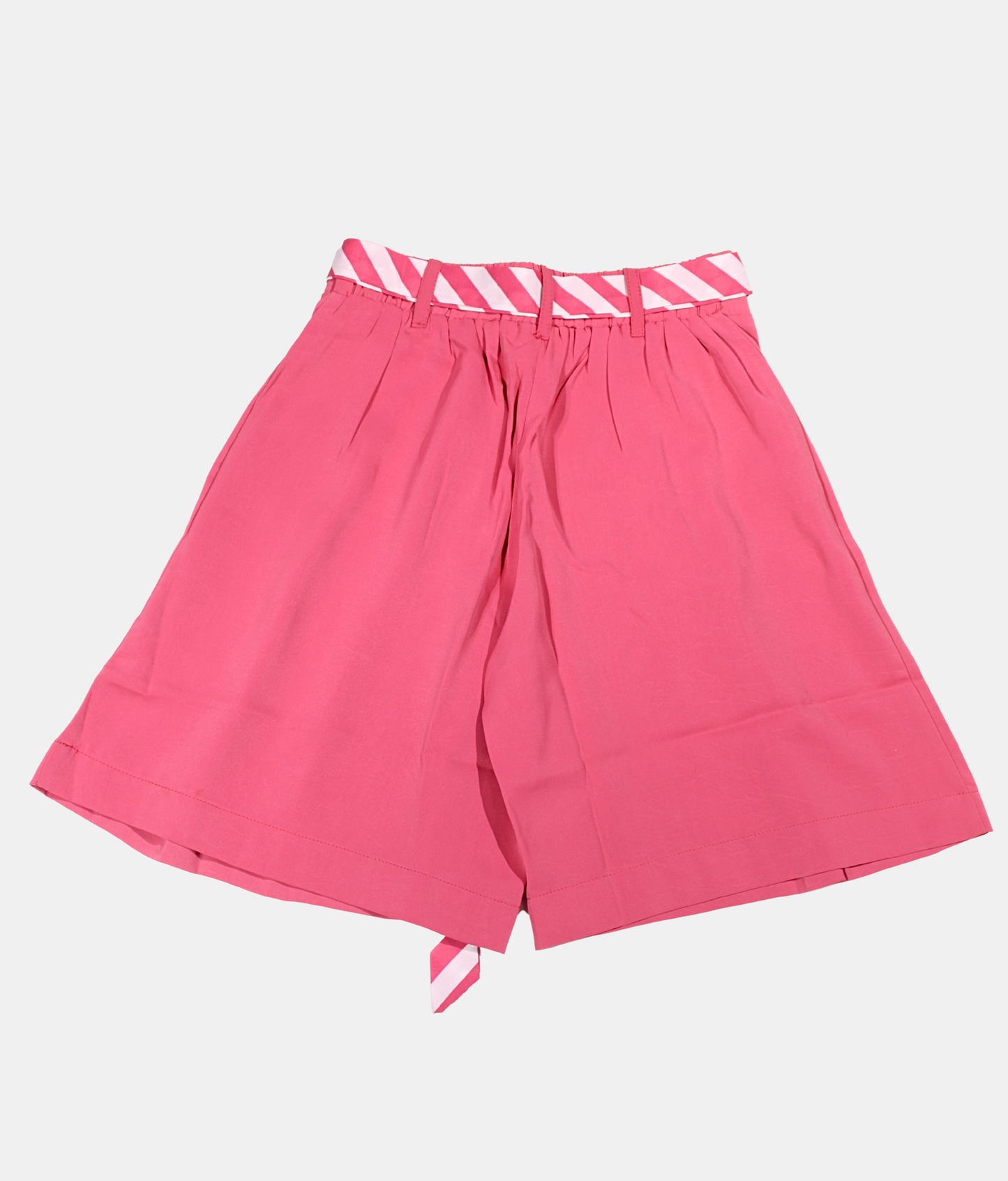 Tiny Girl Pink Stripe Girls Top & Shorts Set