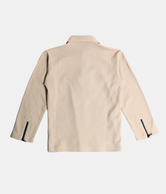 Danaboi Beige Full Sleeve Boys Shirt