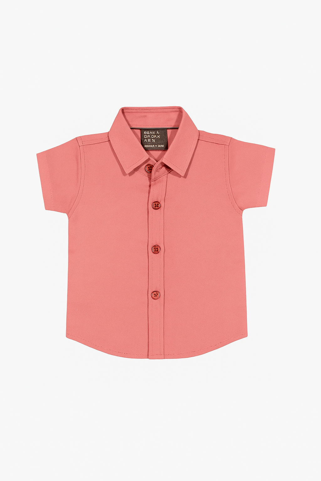 Little kangaroo Peach Kids Shirt