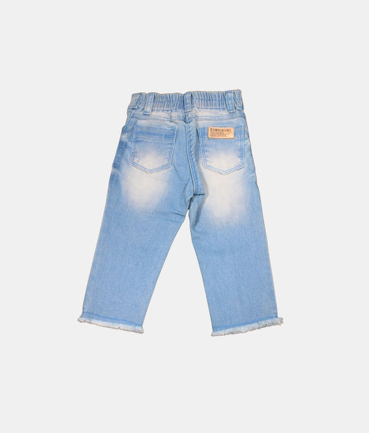 Tiny Girl Light Blue Kids Distressed Jeans