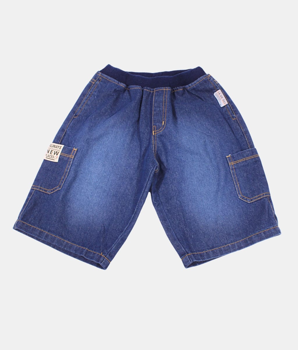 Little Kangaroos Blue Denim Kids Shorts