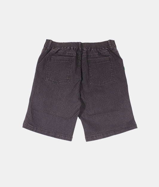 Little Kangaroos Black Boys Denim Shorts
