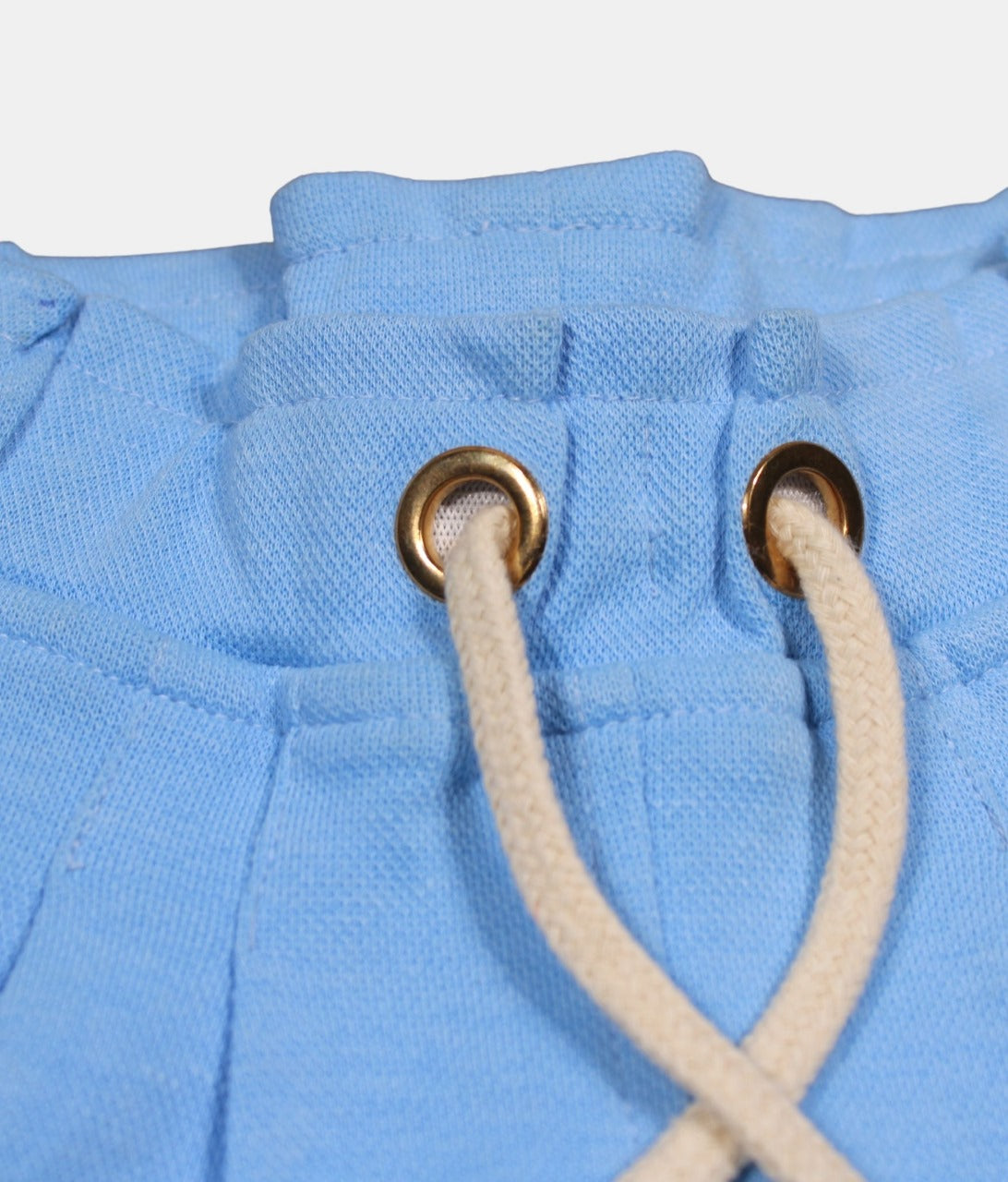 Play Sky Blue Pleated Kids Shorts