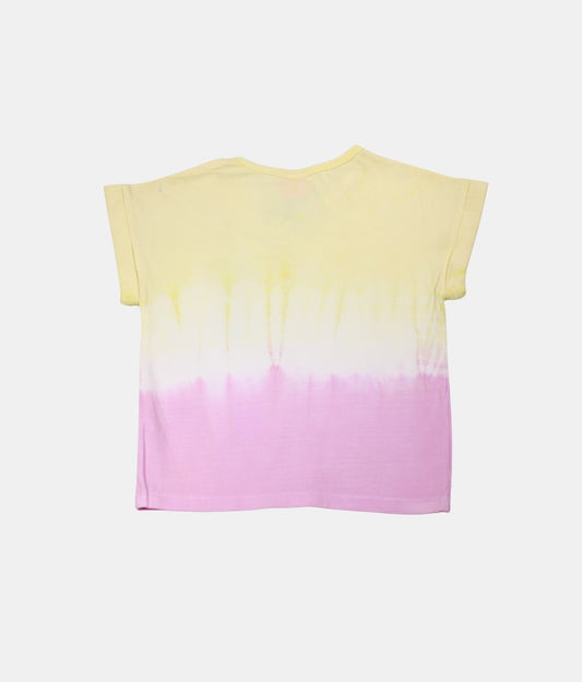 Play Yellow and Pink Tie-Dye Kids Top