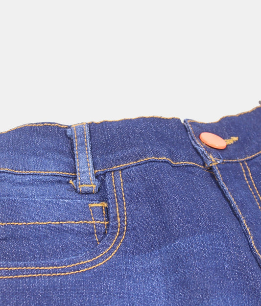 Little kangaroo Dark Blue "Be Cool Be Kind" Boys Denim Shorts