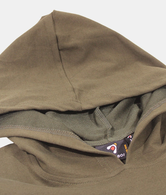 Danaboi Olive Green Donald Duck Boys Hoodie Tee