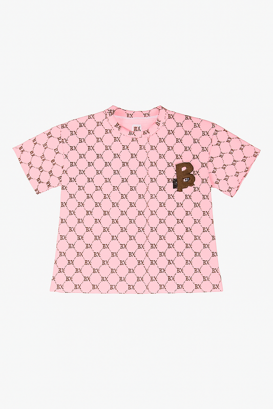 Dapp Pink Printed Girls Co-ord Set