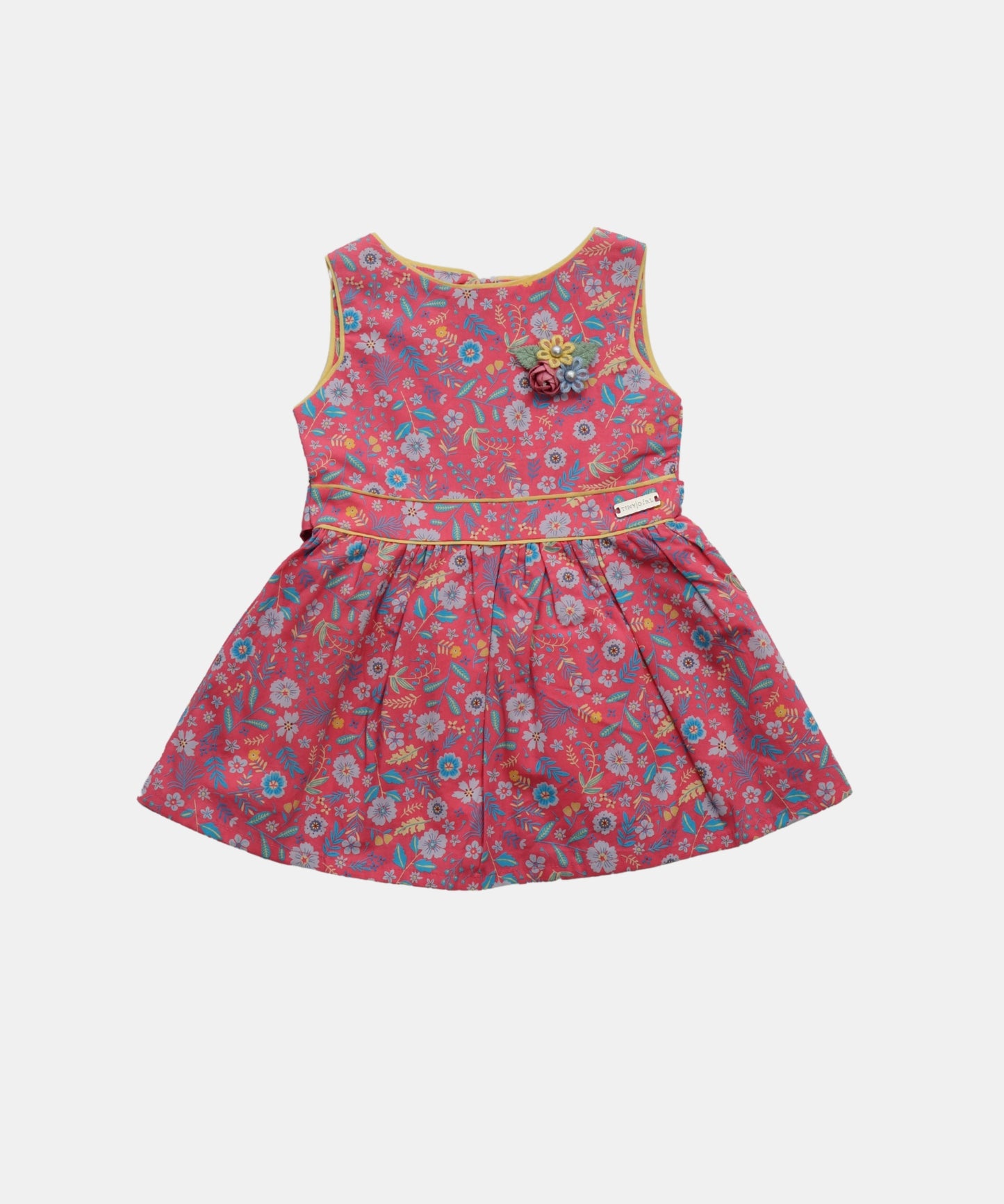 Tiny Girl Pink Unicorn Girls Dress