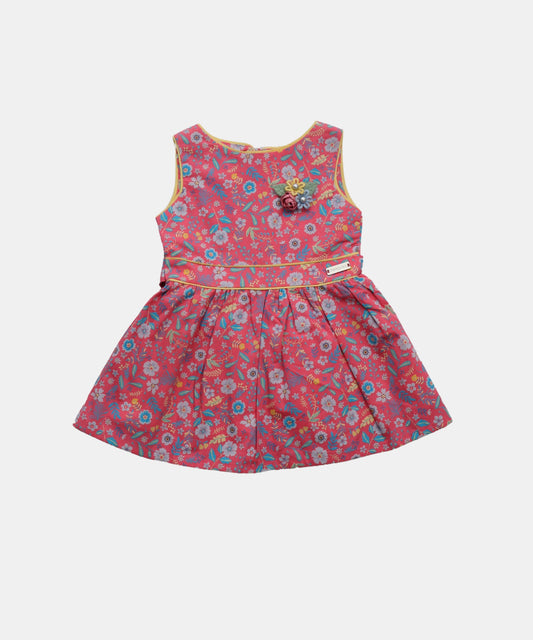 Tiny Girl Pink Unicorn Girls Dress