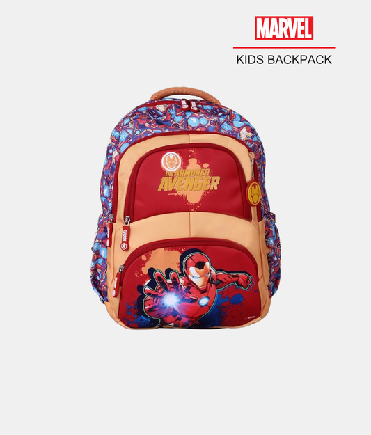 Karston Red and Peach Marvel Avengers Kids Backpack