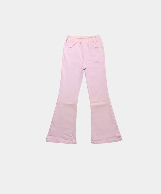 Little Kangaroos Light Pink Flared Girls Pants