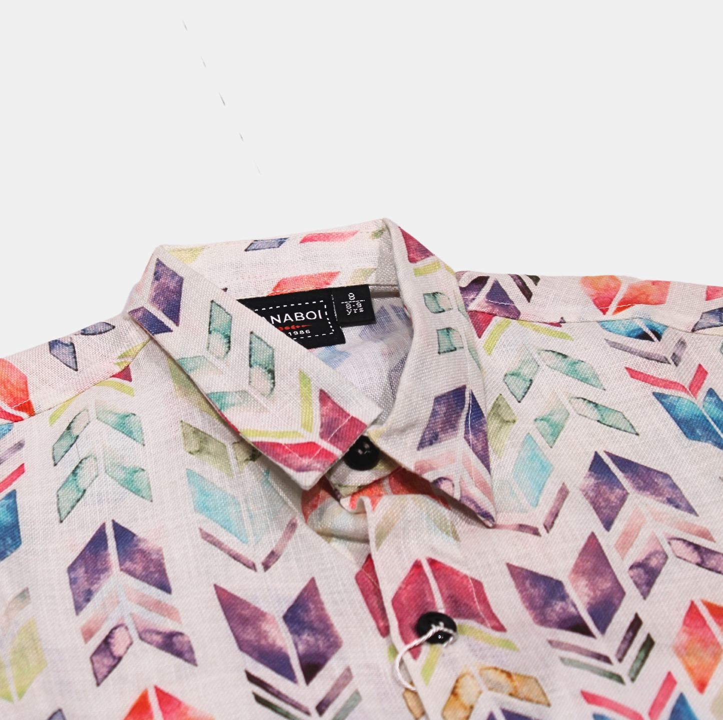 Danaboi Off-White Multi-Colour Arrow Print Boys Shirt
