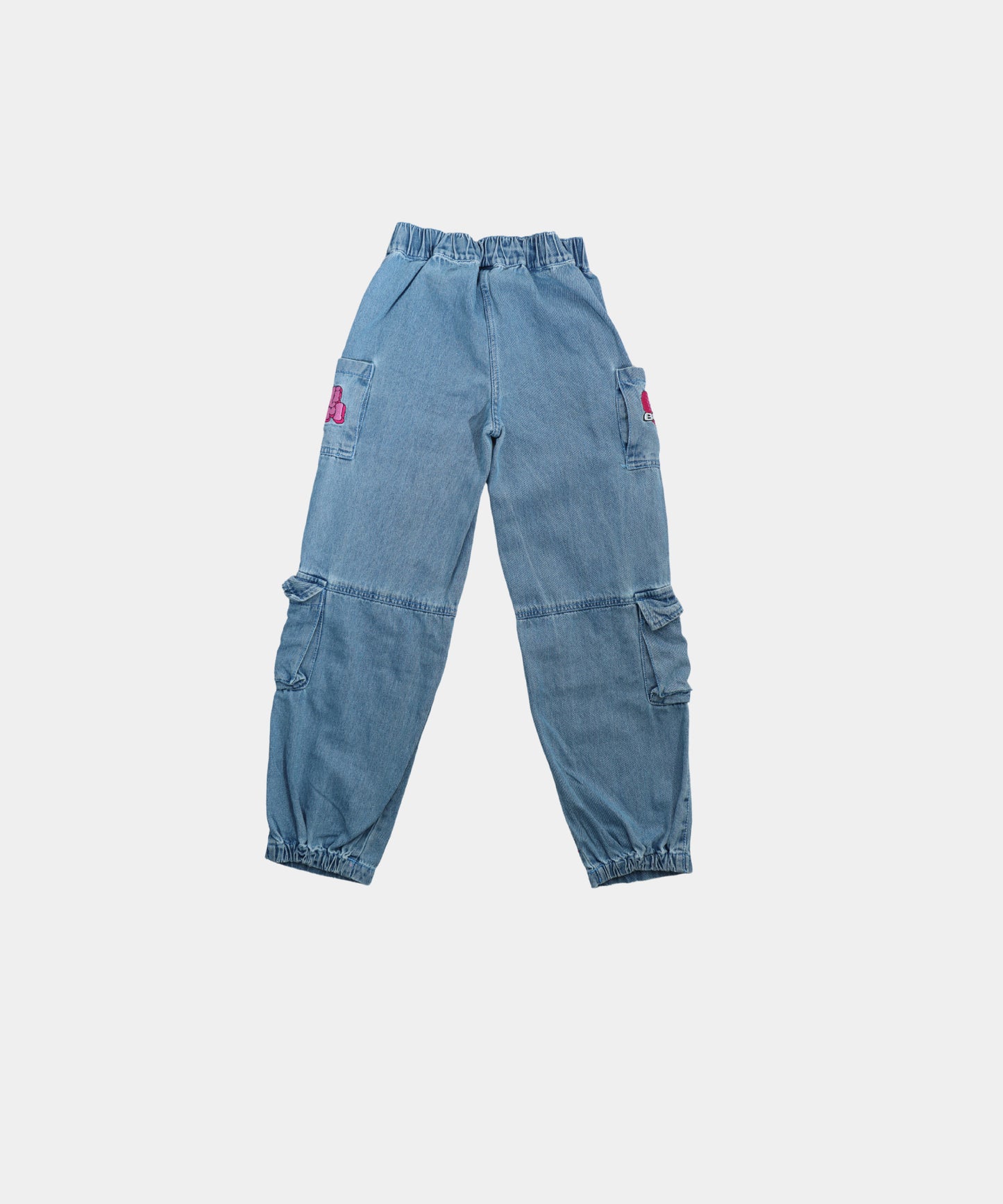 Tiny Girl Light Blue Barbie Cargo Pants