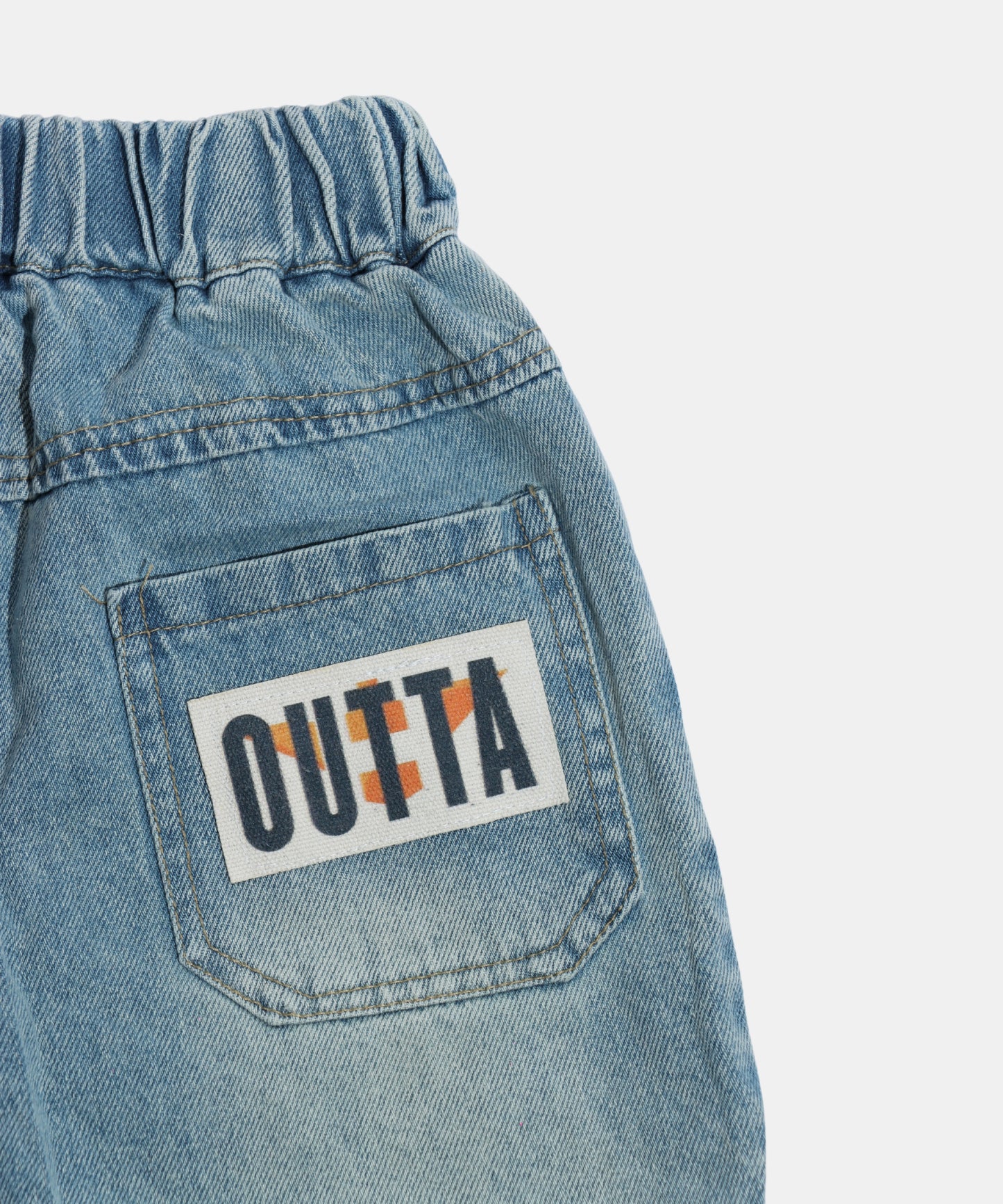 Dapp Light Blue Kids Cargo Jeans