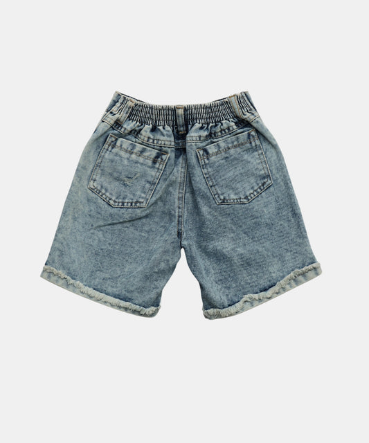 Tiny Girl Blue Distressed Boys Denim Shorts