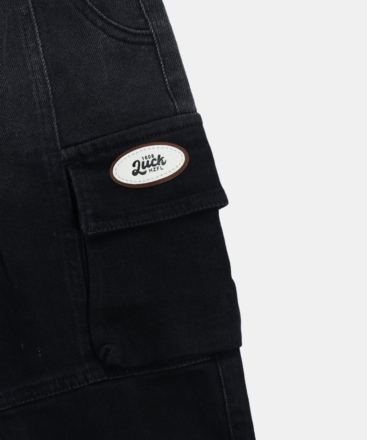 Dapp Black Cargo Boys Jeans