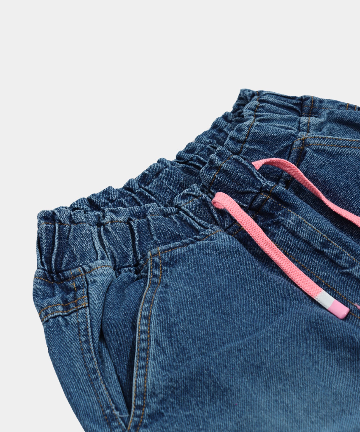 Tiny Girl Dark Blue Distressed Girls Jogger Jeans