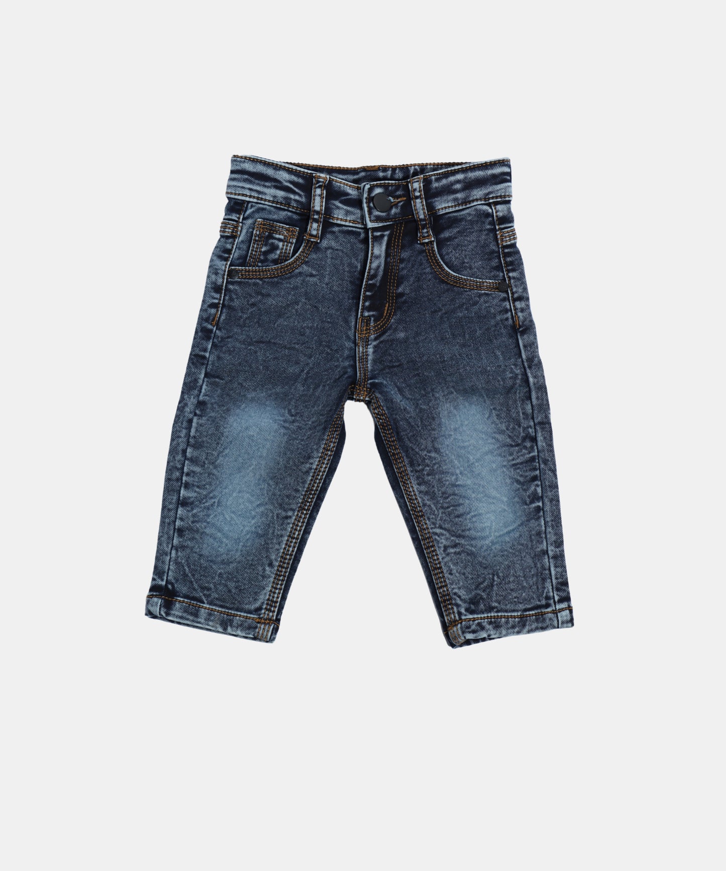 Dapp Dark Blue Lightly Washed Baby Jeans