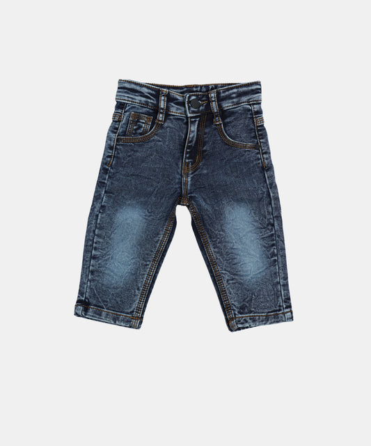 Dapp Dark Blue Lightly Washed Baby Jeans