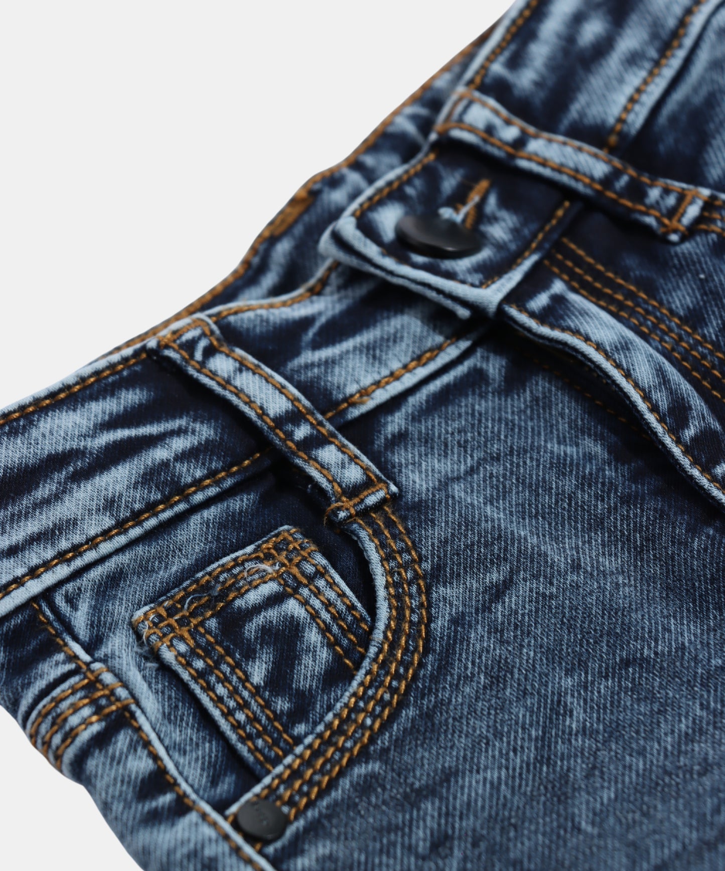 Dapp Dark Blue Lightly Washed Baby Jeans