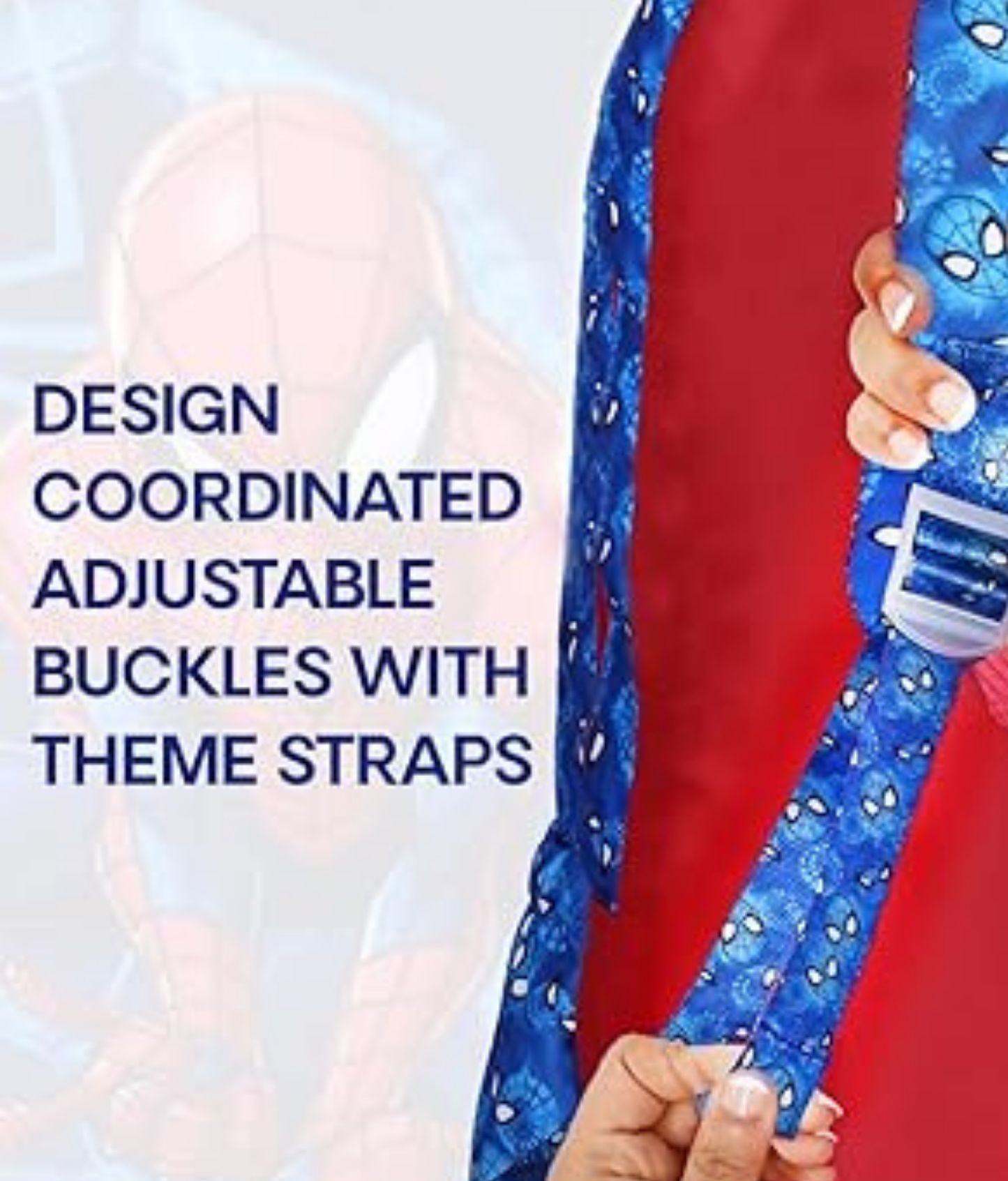 Karston Spiderman Blue and Red Kids Backpack