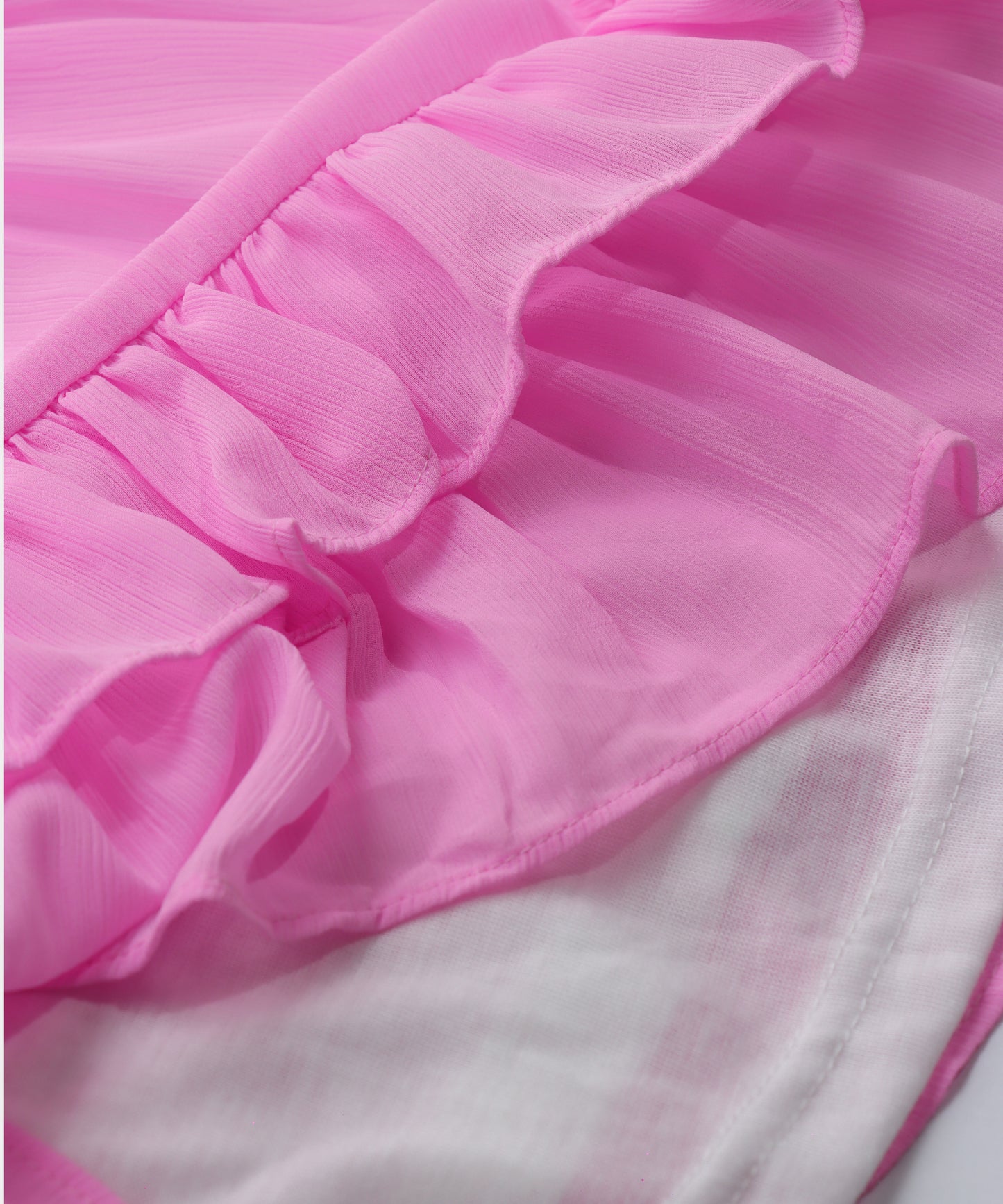 Tiny Girl Baby Pink Barbie Girls Frock
