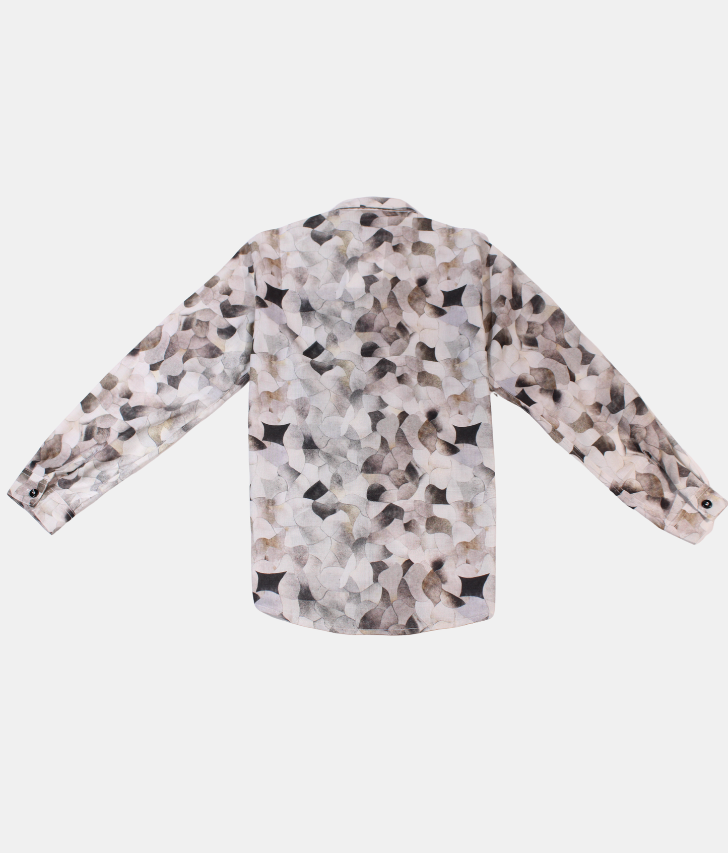 Danaboi Grey Abstract Print Boys Shirt