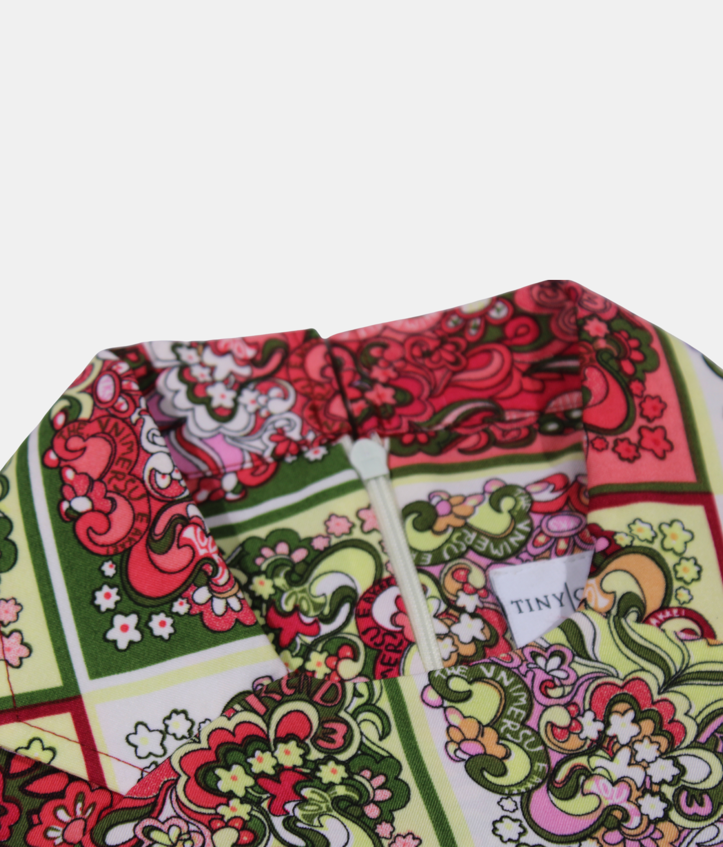 Tiny Girl Red Paisley Co-ord Set