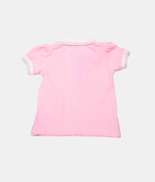 Tiny Girl Baby Pink Girls Polo T-Shirt