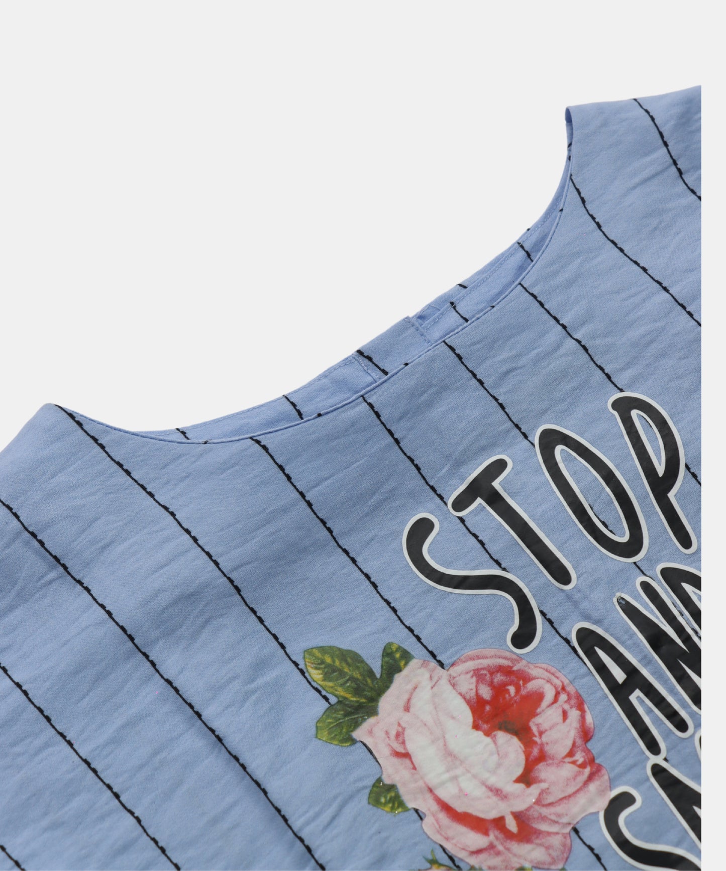 Tiny Girl Printed Ruffle Sleeve Top