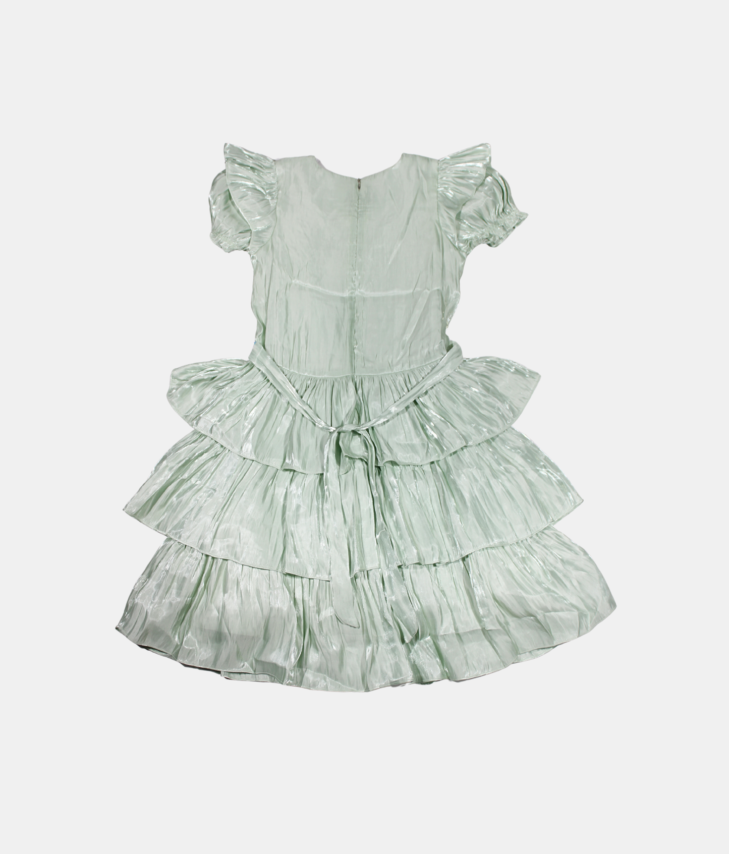 Tiny Girl Mint Green Girls Layered Party Dress