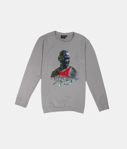 Danaboi Grey Graphic Boys Sweatshirt