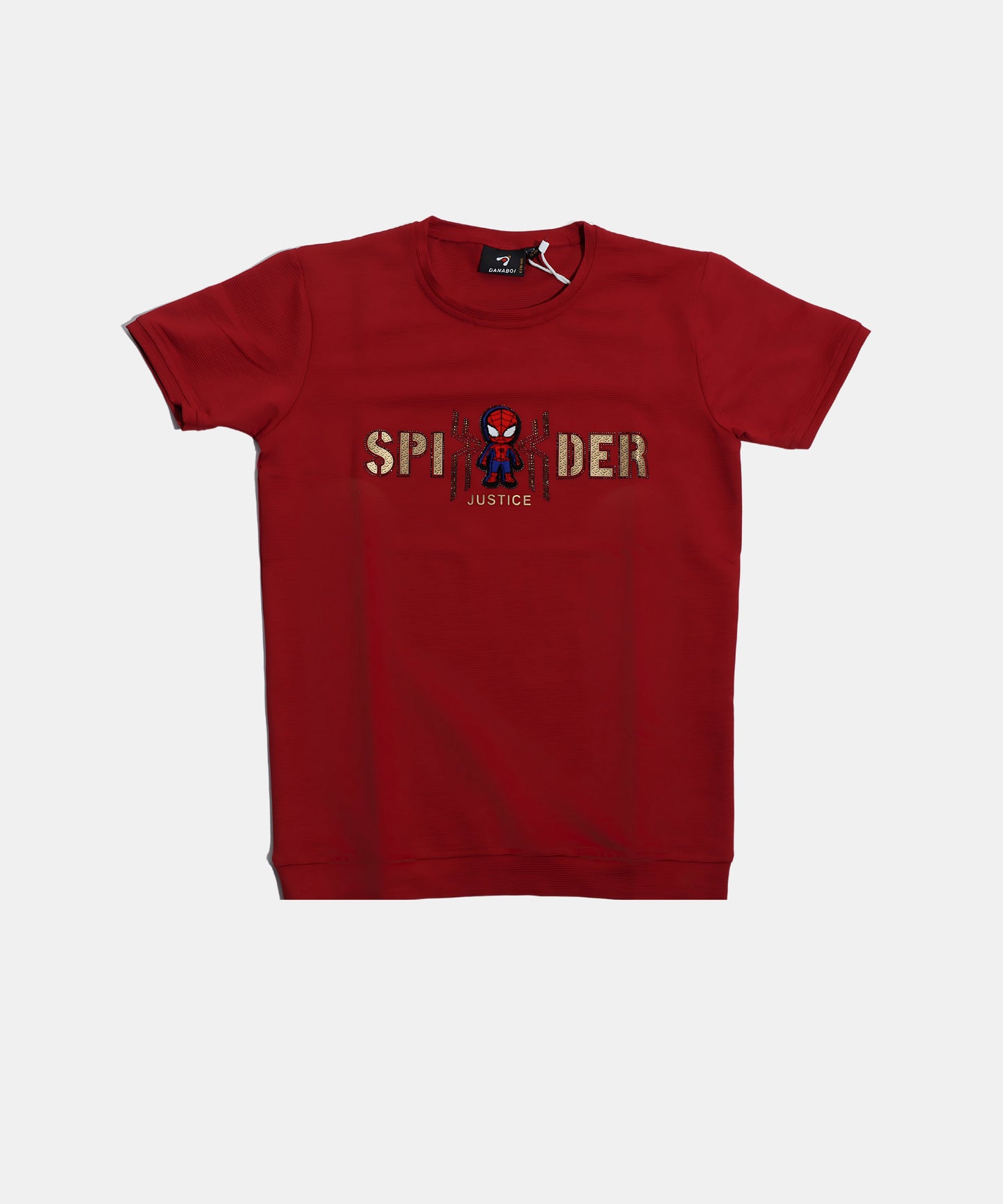 Danaboi Red Spider Justice Boys T-Shirt