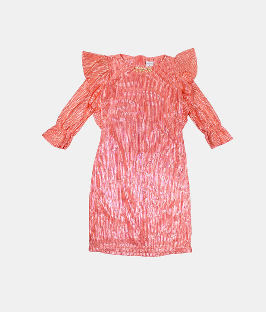 Tiny Girl Pink Shimmer Girls Dress