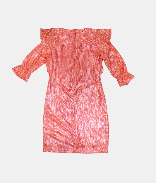 Tiny Girl Pink Shimmer Girls Dress