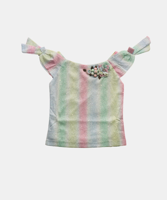 Tiny Girl Pastel Rainbow Girls Top