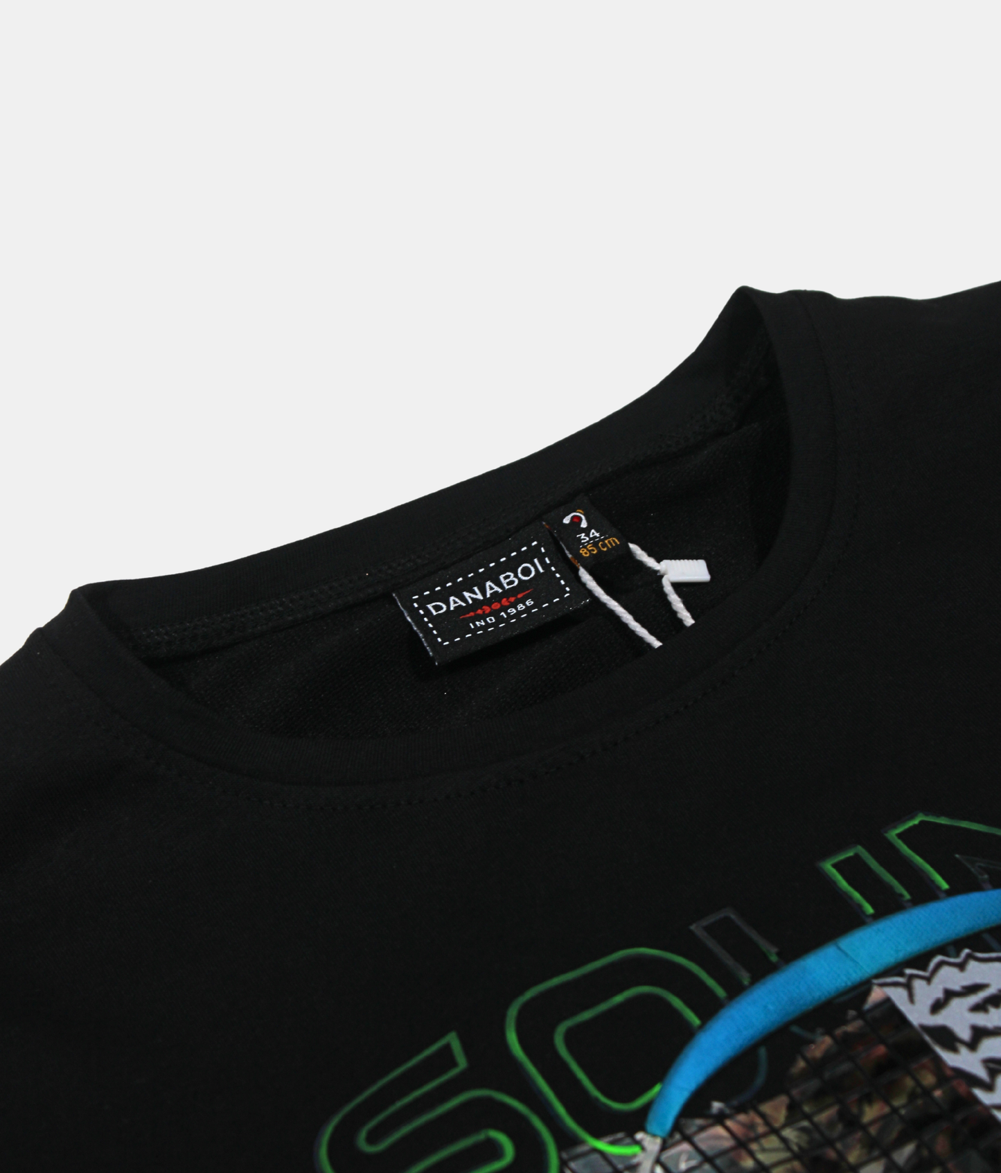 Danaboi Black "Sound of Soul" Boys Sweatshirt