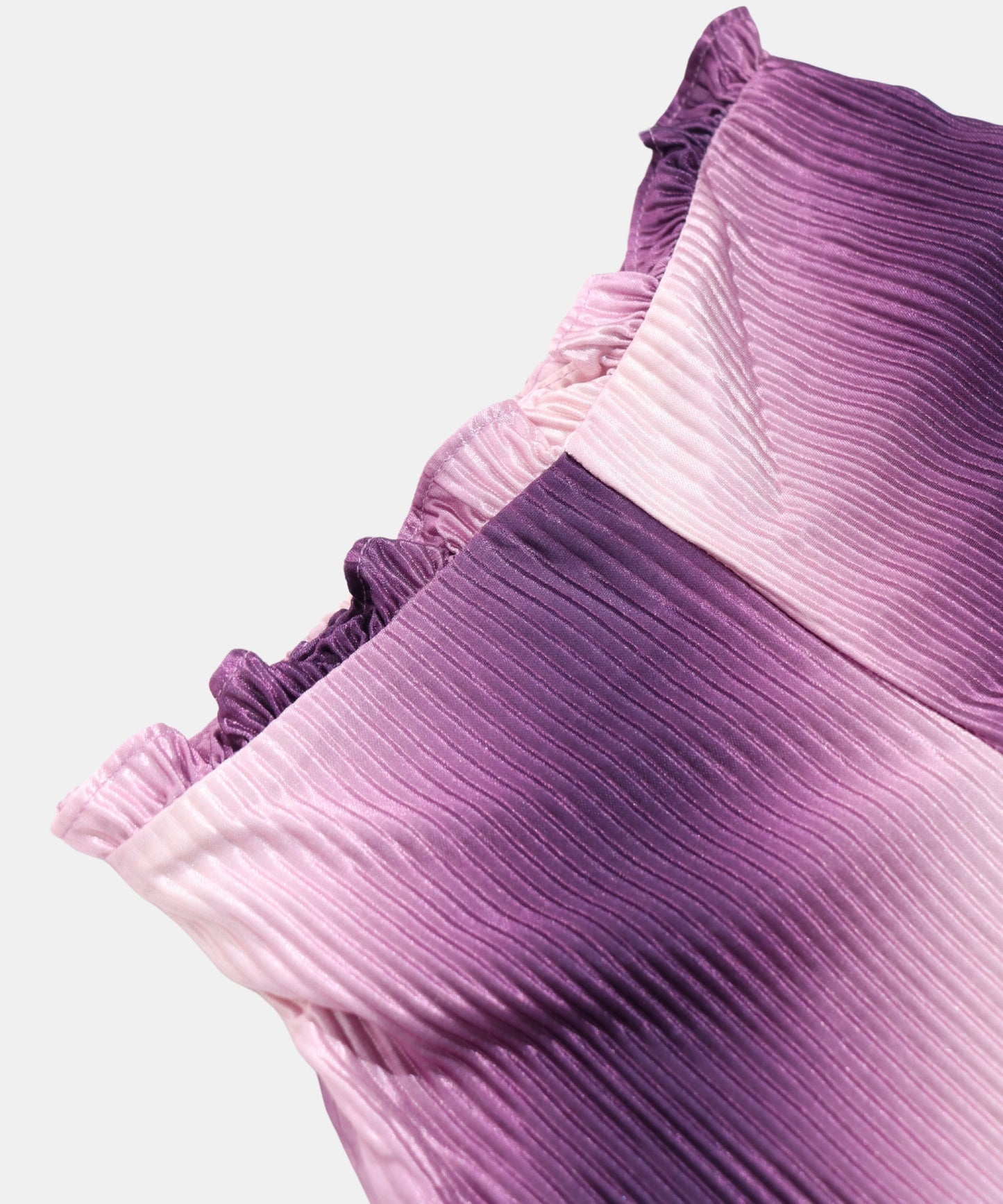 Tiny Girl Purple Pleated Girls Top and Pants Set