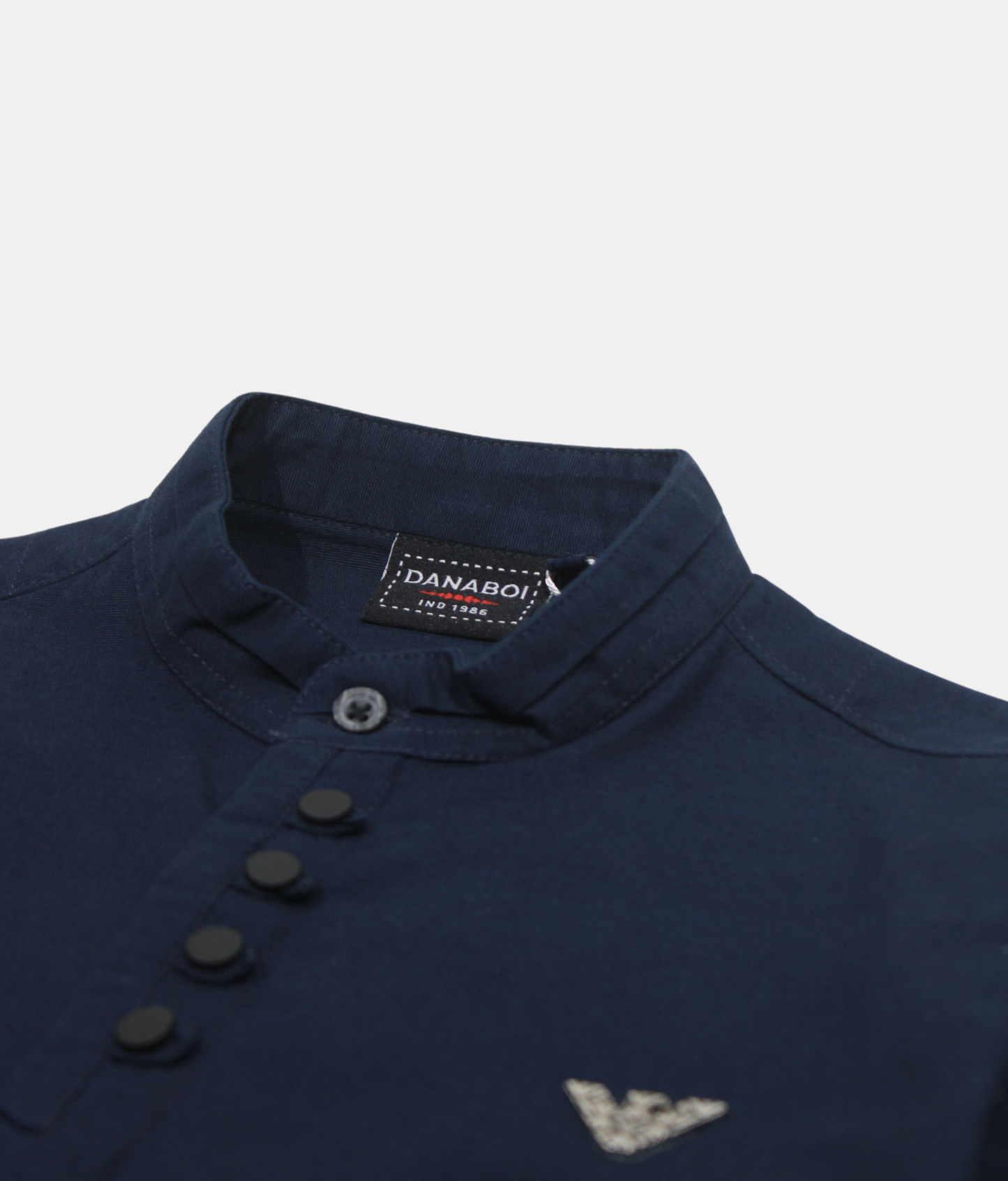 Danaboi Navy Blue Boys Shirt