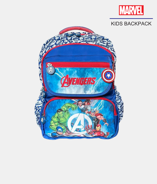Karston Blue Avengers Action Kids Backpack