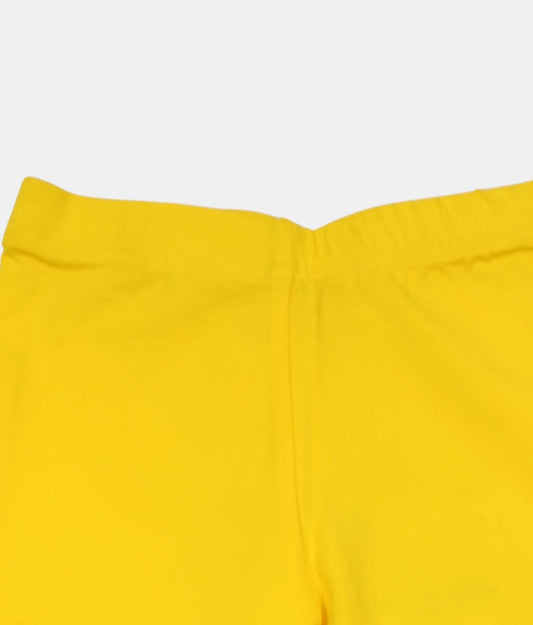 Tiny Girl Yellow Girls Capri Pants