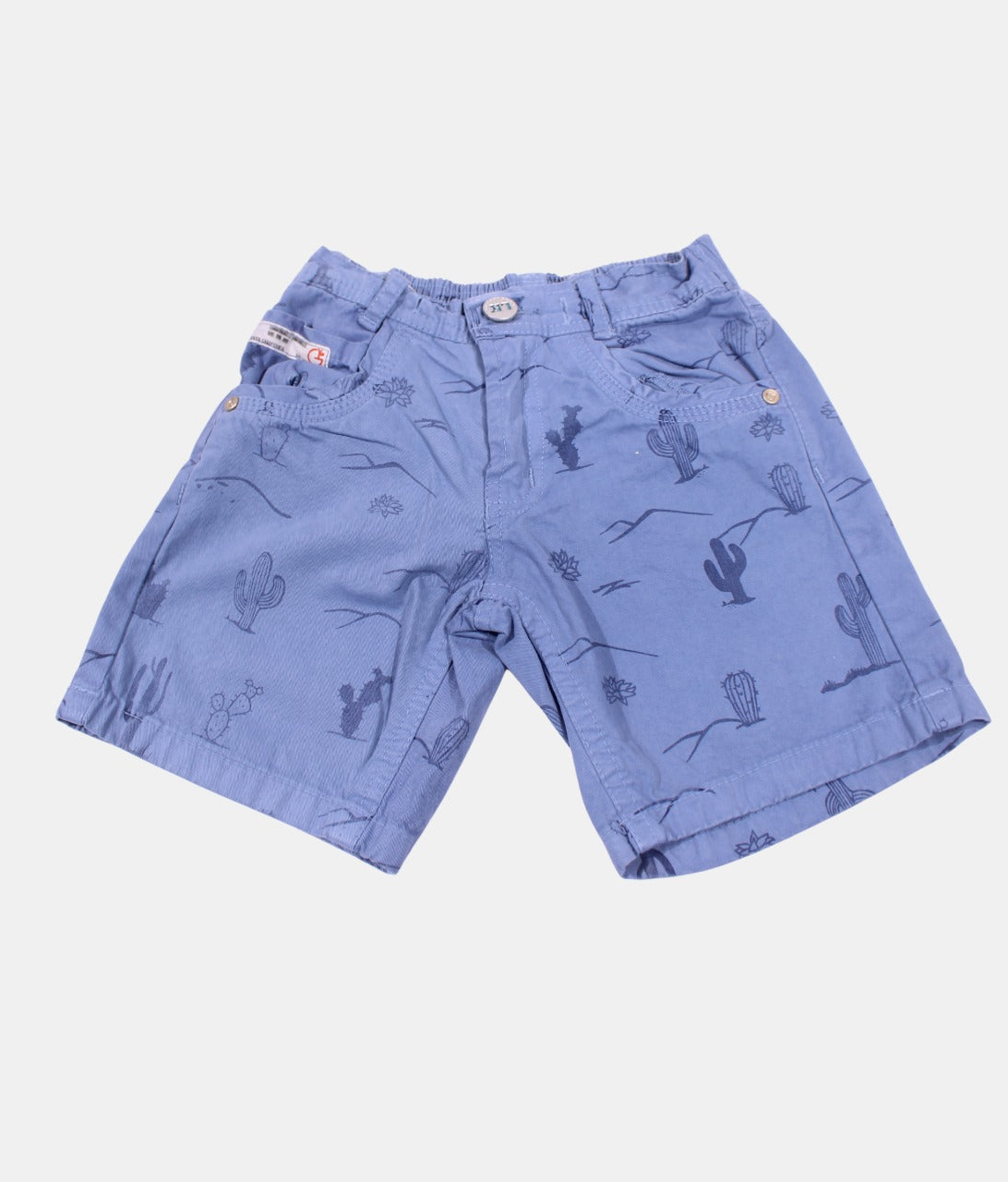 Little kangaroo Blue Cactus Print Boys Shorts