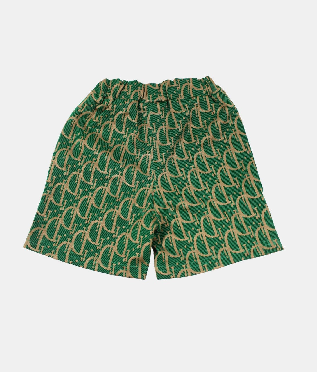 Dapp Green Printed Boys Co-ord Set with Bag