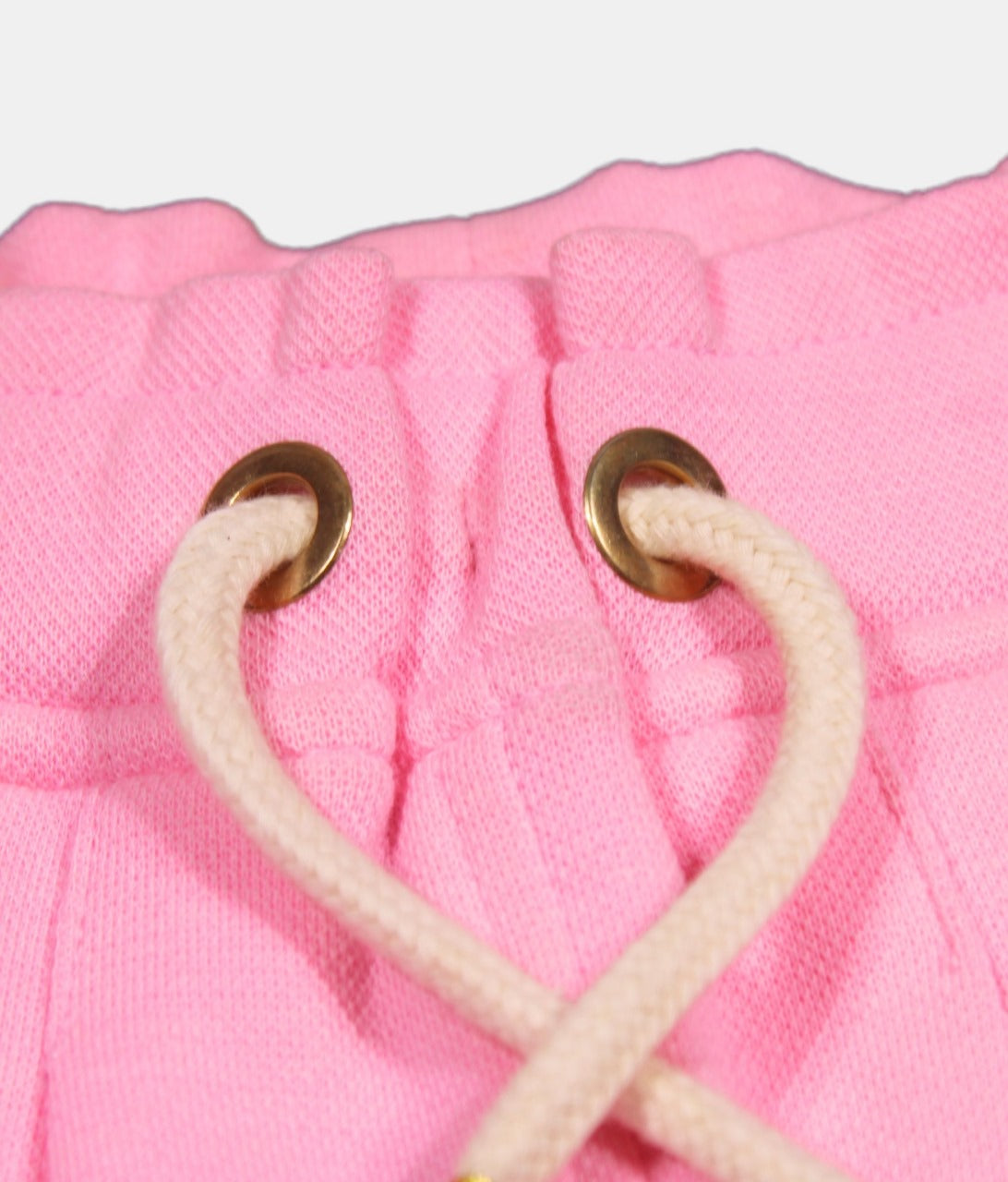 Pink Pleated Kids Shorts