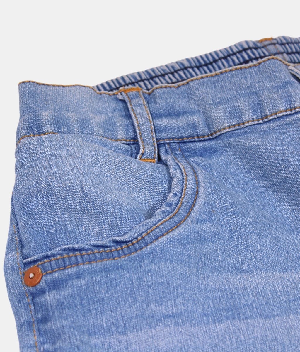 Little Kangaroos Blue Denim Kids Shorts