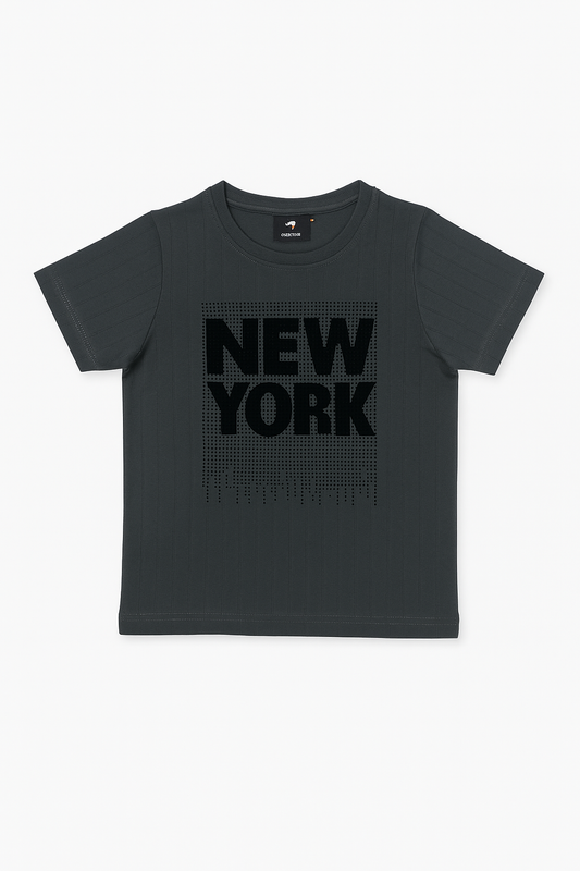 Danaboi Charcoal Grey Boys T-Shirt
